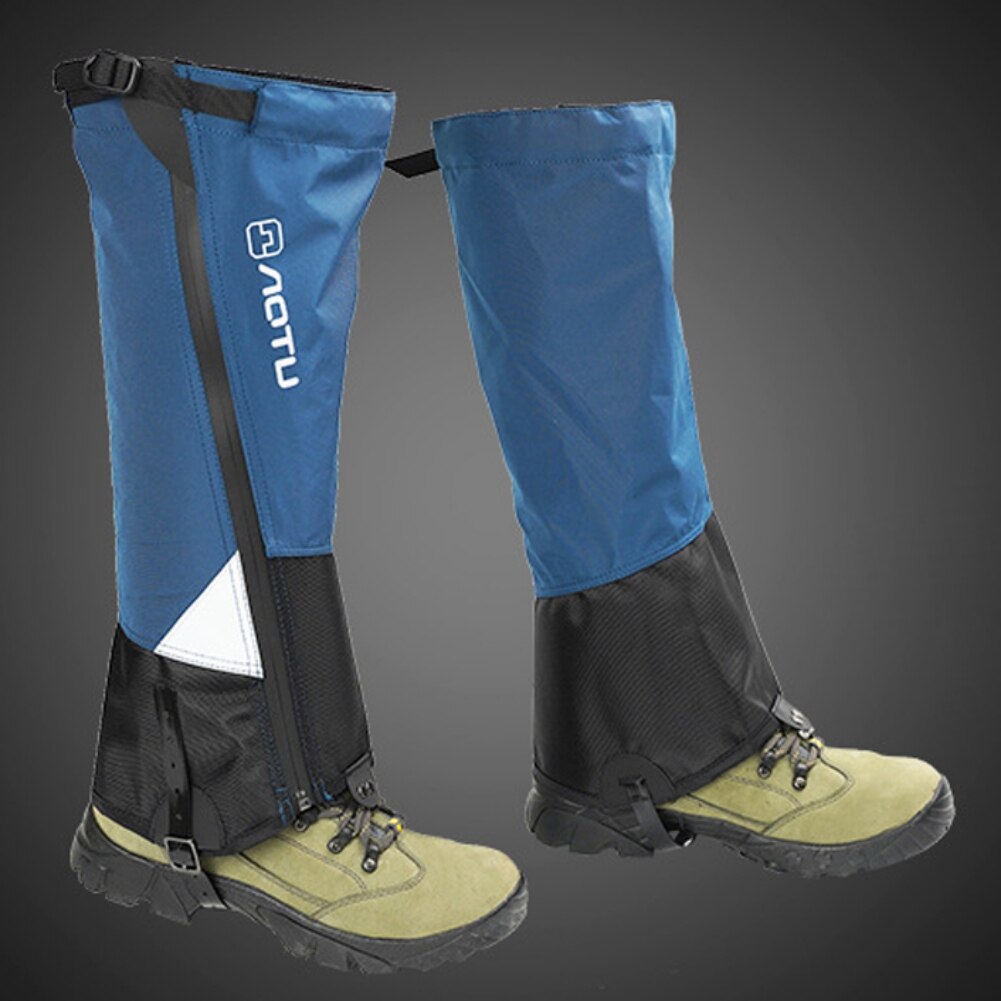 야외 스키 방수 신발 커버 고정 스트랩, 접이식 보관, 두꺼운 내마모성, 모래 방지 신발 액세서리, 2 개